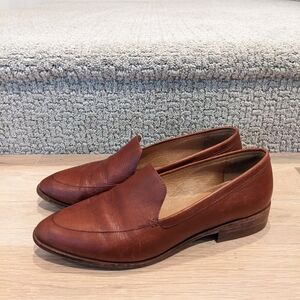 Madewell Brown Leather Loafers